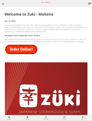 Zuki Mokena Online Ordering Screenshot 3
