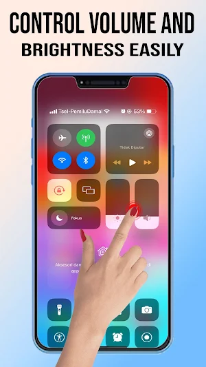 Control Center iOS 17 OS Screenshot 3