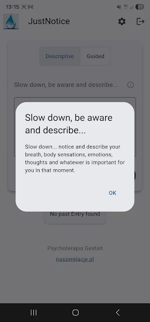 JustNotice Screenshot 0