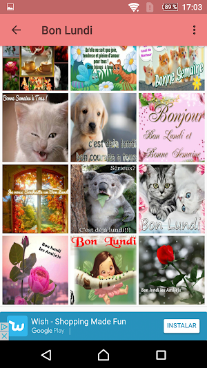 Bon Lundi - Images et phrases Screenshot 3