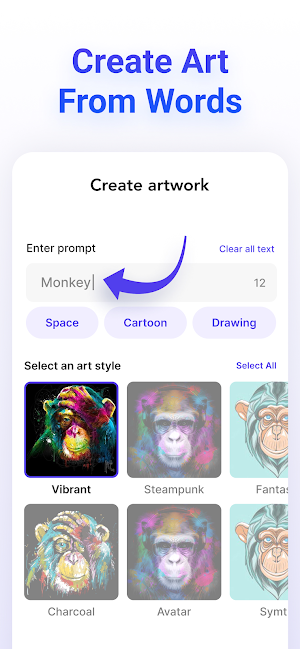 ArtBot - Make AI Artwork Screenshot 3