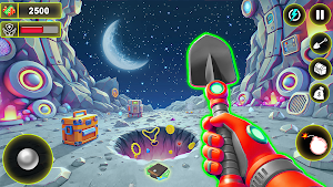 Space Mining 3D: Moon Digging Screenshot 2