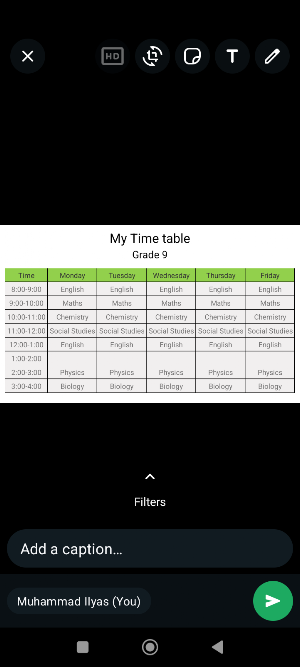 School Timetable Screenshot 3