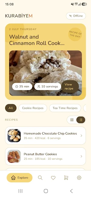 Cookie Recipes Offline Screenshot 0