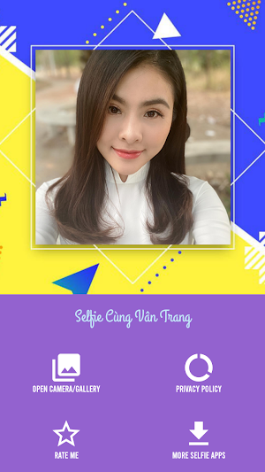 Chụp Ảnh Với Vân Trang Screenshot 1