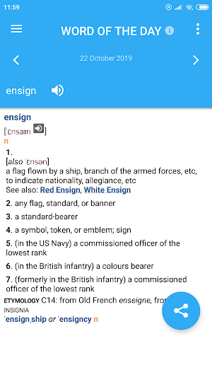 Collins Dictionary Free Screenshot 3