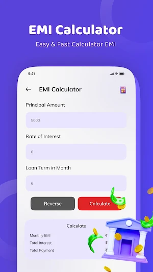BoLoan: EMI Loan Calculator Screenshot 0