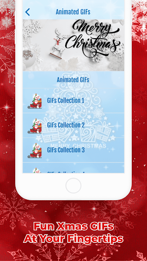 Christmas Greeting Cards GIFs Screenshot 2
