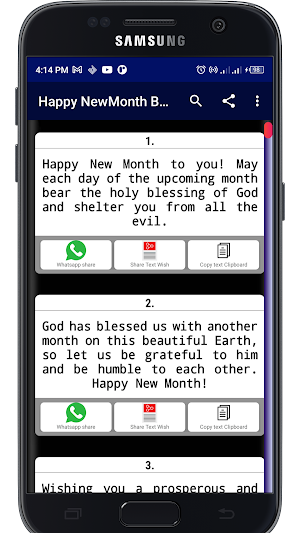 Monthly Wishes for Boyfriend Screenshot 1