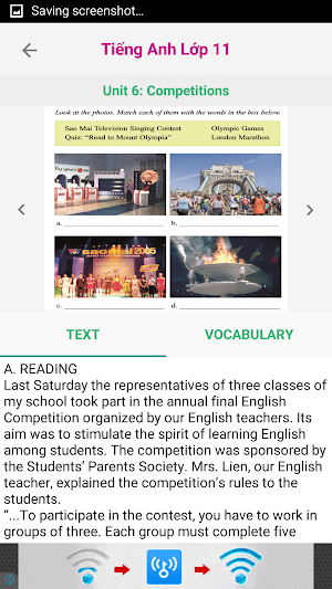 Tieng Anh Lop 11 - English 11 Screenshot 1