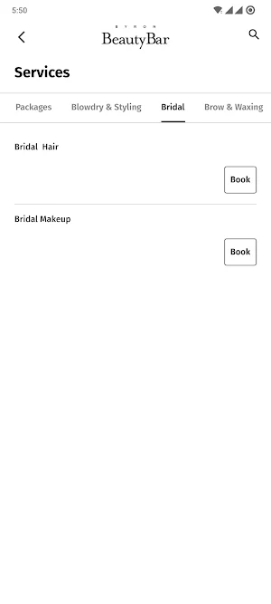 Byron Beauty Bar Screenshot 2