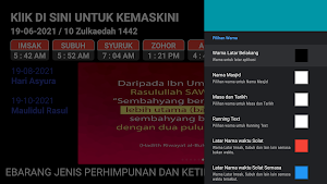 Waktu Solat TV Malaysia, Brunei dan Singapura Screenshot 3