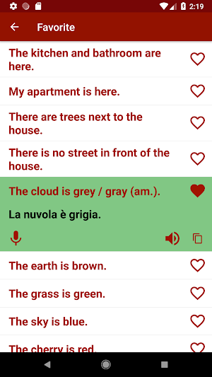 Learn Italian Free Offline For Travel Screenshot 2
