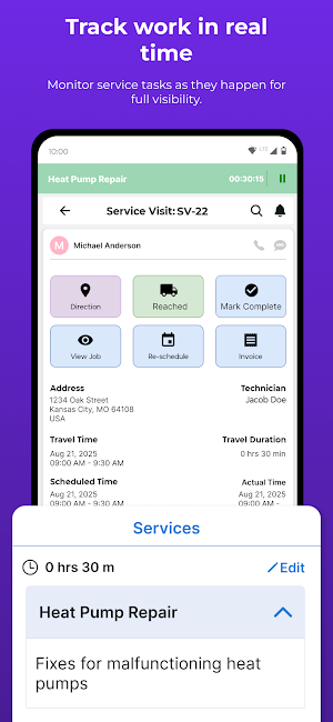 FieldServicePro Screenshot 3