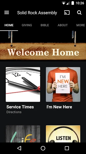 Solid Rock Church MN Screenshot 0