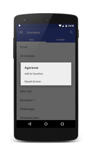Journaux Français Screenshot 3