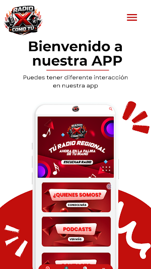Radio X como tu Screenshot 0