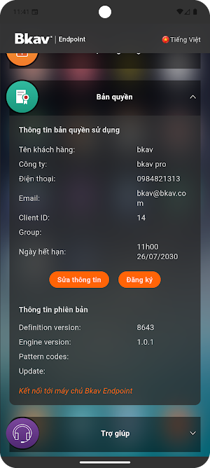 Bkav Endpoint Screenshot 3