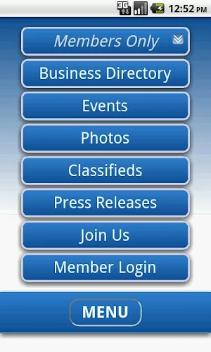 Tucson Hispanic Chamber Screenshot 1