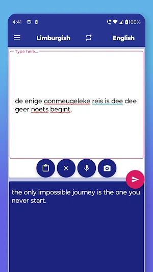 Limburgish English Translator Screenshot 3