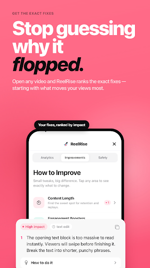 ReelRise: AI to Go Viral Screenshot 2