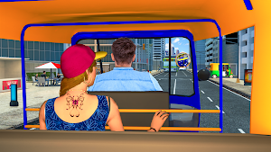 Tuk Tuk Auto Driving Game 3D Screenshot 3