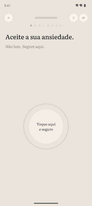 Acalme-se Screenshot 1