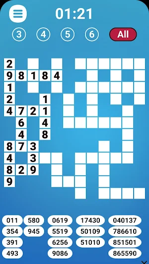 Word Fit Fill-In Crosswords Screenshot 1