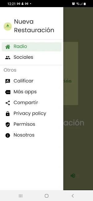 Nueva Restauración Radio Screenshot 2