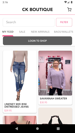 CK BOUTIQUE Screenshot 1