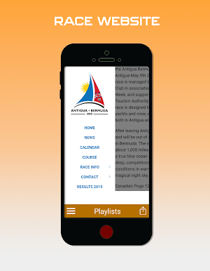 Antigua Bermuda Racing Portal Screenshot 1