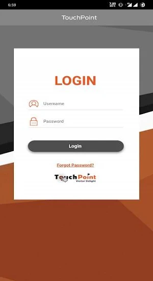 TouchPoint Safe-Entry Screenshot 1
