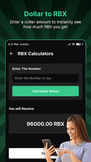 RBX Counter : Robux Calculator Screenshot 1