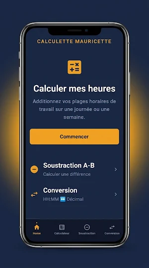 Calculette Mauricette – Heures Screenshot 2