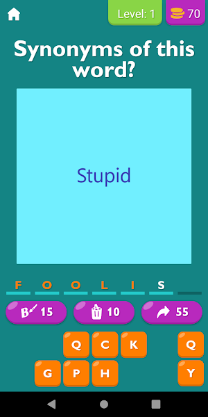 Guess The Synonym Game Screenshot 0