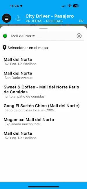 City Driver - Pasajero Screenshot 1