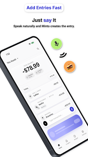 Minto: Expense Tracker Screenshot 1