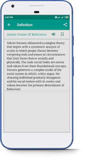 Sociology Dictionary Screenshot 1