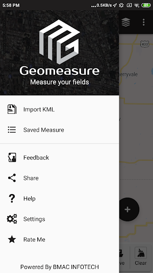 Geo Measure Area calculator Screenshot 0