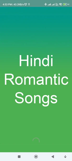 Hindi Romantic Songs Screenshot 0