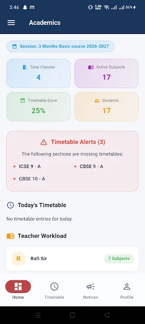 DARS School Staff App Screenshot 3