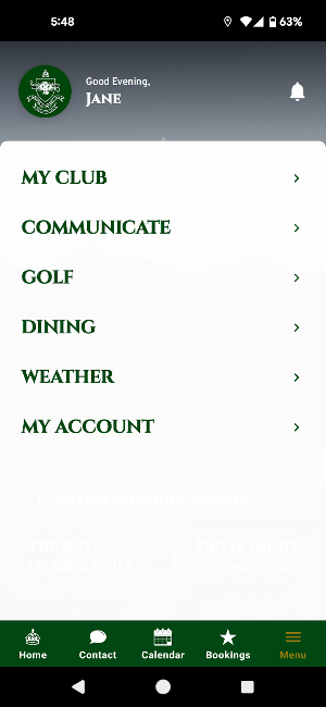Royal Ottawa Golf Club Screenshot 1