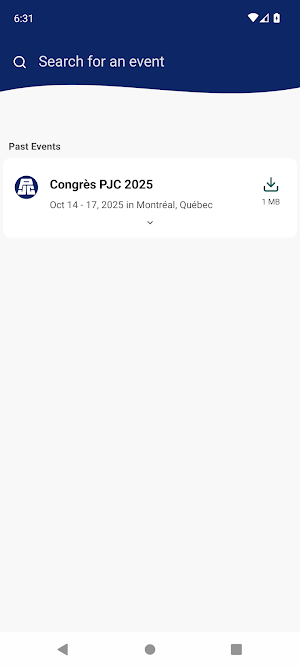 Congrès PJC/PJC Congress 2026 Screenshot 1