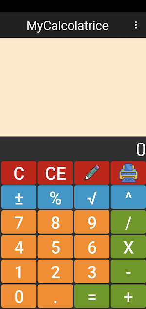 MyCalcolatrice Screenshot 0