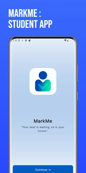MarkMe: Student App Screenshot 0