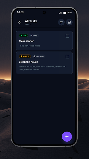 Claro Task Planner Screenshot 3