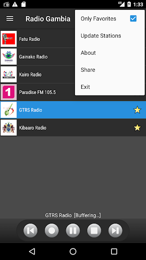RADIO GAMBIA : Online Gambian radios stations Screenshot 2