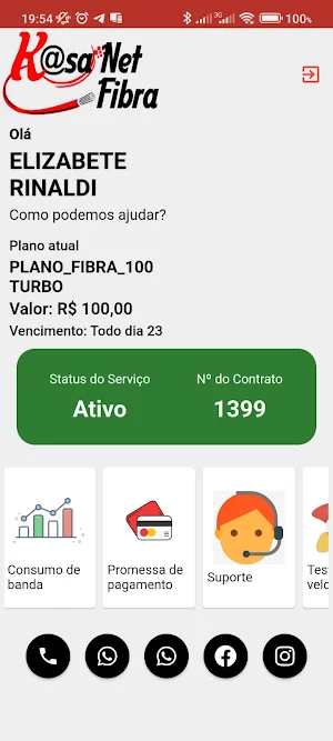 Kasa Net Fibra Screenshot 1