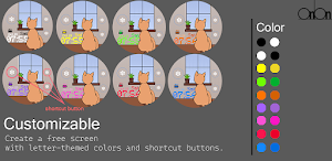 OniOn watchface cat pixel Screenshot 3