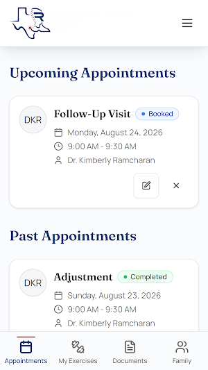 Renew Texas Family Portal Screenshot 3